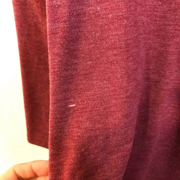 Harry Potter Hogwarts Burgundy Long Sleeve - Picture 15 of 16